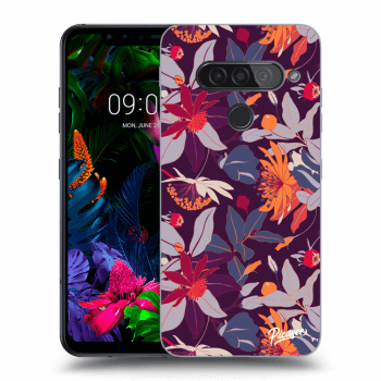 Maskica za LG G8s ThinQ - Purple Leaf