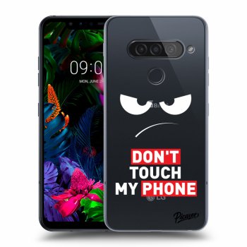 Maskica za LG G8s ThinQ - Angry Eyes - Transparent