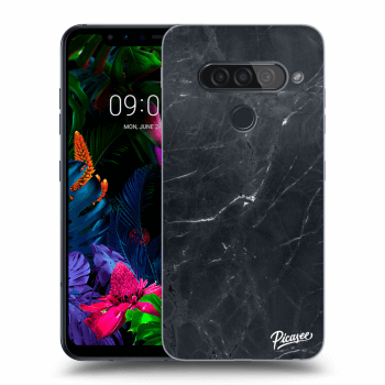 Maskica za LG G8s ThinQ - Black marble