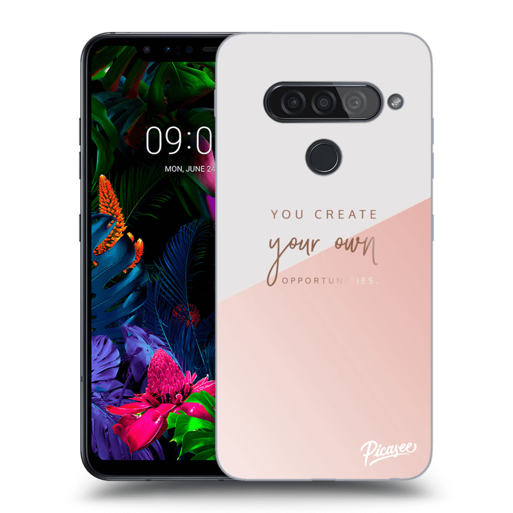 Picasee silikonska prozirna maskica za LG G8s ThinQ - You create your own opportunities