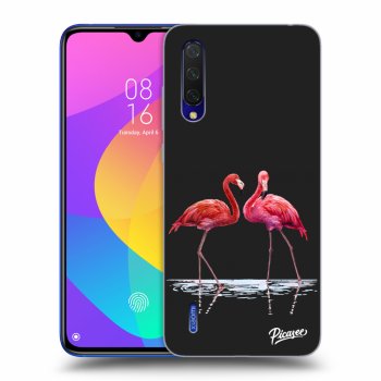 Maskica za Xiaomi Mi 9 Lite - Flamingos couple