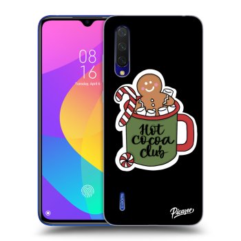 Picasee crna silikonska maskica za Xiaomi Mi 9 Lite - Hot Cocoa Club