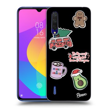 Maskica za Xiaomi Mi 9 Lite - Christmas Stickers