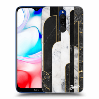 Maskica za Xiaomi Redmi 8 - Black & White tile