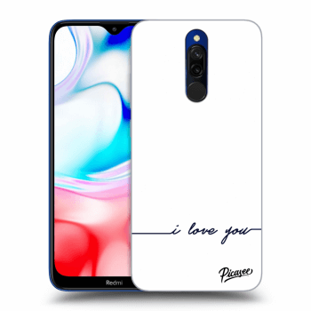 Maskica za Xiaomi Redmi 8 - I love you