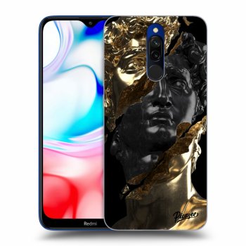 Maskica za Xiaomi Redmi 8 - Gold - Black