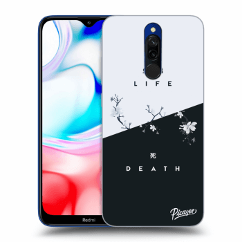 Picasee silikonska prozirna maskica za Xiaomi Redmi 8 - Life - Death