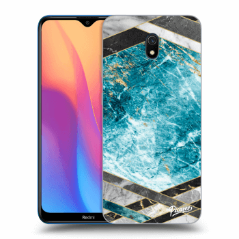 Maskica za Xiaomi Redmi 8A - Blue geometry