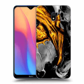 Maskica za Xiaomi Redmi 8A - Black Gold