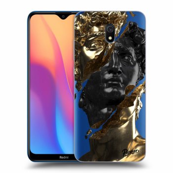 Maskica za Xiaomi Redmi 8A - Gold - Black