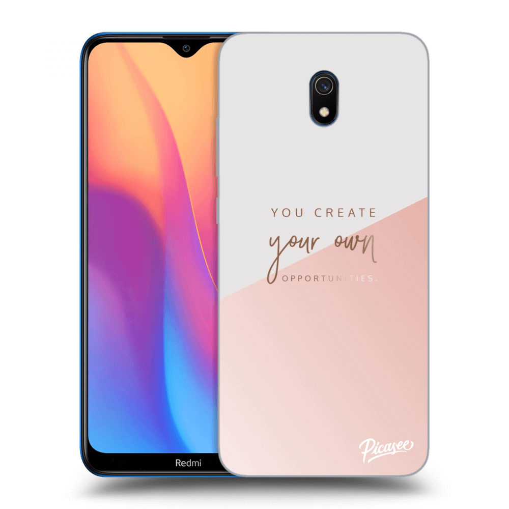 Picasee crna silikonska maskica za Xiaomi Redmi 8A - You create your own opportunities