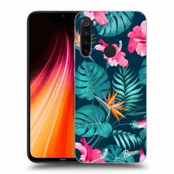 Maskica za Xiaomi Redmi Note 8T - Pink Monstera