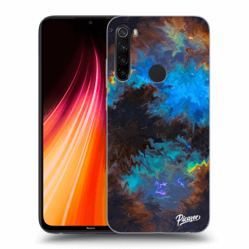 Picasee crna silikonska maskica za Xiaomi Redmi Note 8T - Space