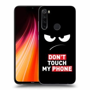Maskica za Xiaomi Redmi Note 8T - Angry Eyes - Transparent