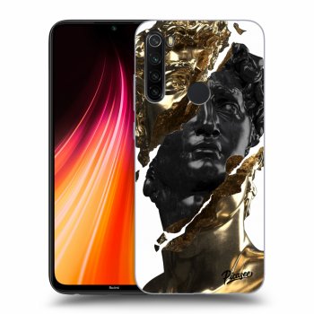 Maskica za Xiaomi Redmi Note 8T - Gold - Black