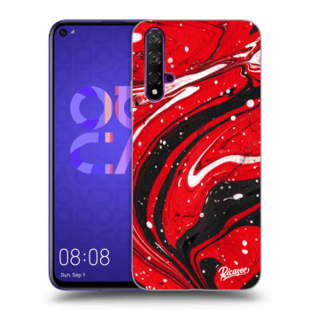 Maskica za Huawei Nova 5T - Red black