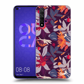 Maskica za Huawei Nova 5T - Purple Leaf