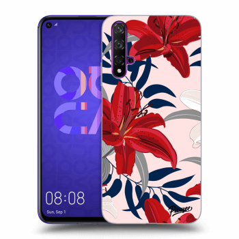 Picasee ULTIMATE CASE za Huawei Nova 5T - Red Lily