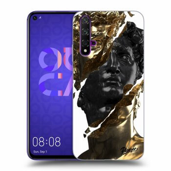 Maskica za Huawei Nova 5T - Gold - Black