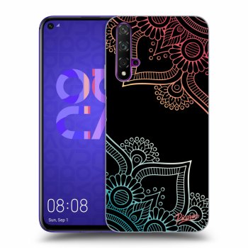 Maskica za Huawei Nova 5T - Flowers pattern