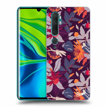 Picasee ULTIMATE CASE za Xiaomi Mi Note 10 (Pro) - Purple Leaf