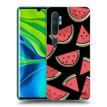 Picasee crna silikonska maskica za Xiaomi Mi Note 10 (Pro) - Melone