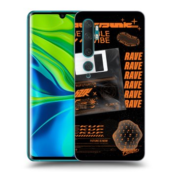 Picasee crna silikonska maskica za Xiaomi Mi Note 10 (Pro) - RAVE