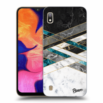 Maskica za Samsung Galaxy A10 A105F - Black & White geometry