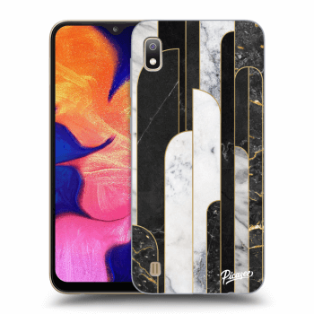 Maskica za Samsung Galaxy A10 A105F - Black & White tile