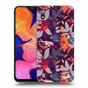 Maskica za Samsung Galaxy A10 A105F - Purple Leaf