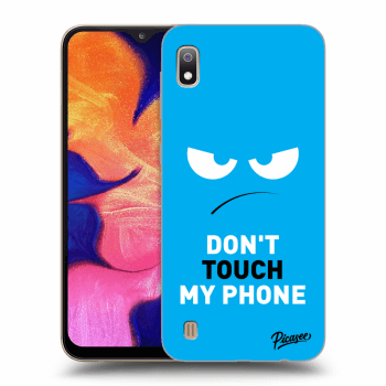 Maskica za Samsung Galaxy A10 A105F - Angry Eyes - Blue