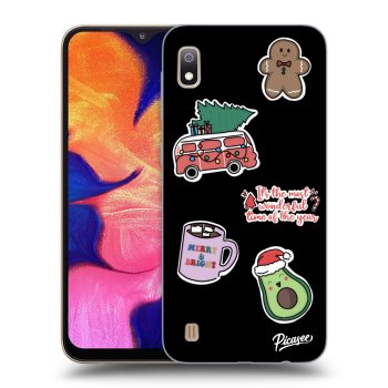 Maskica za Samsung Galaxy A10 A105F - Christmas Stickers