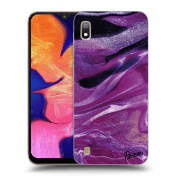 Maskica za Samsung Galaxy A10 A105F - Purple glitter