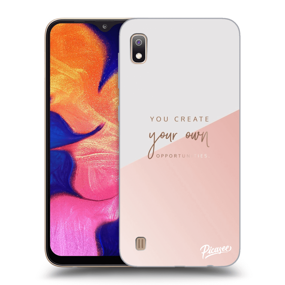 Picasee crna silikonska maskica za Samsung Galaxy A10 A105F - You create your own opportunities
