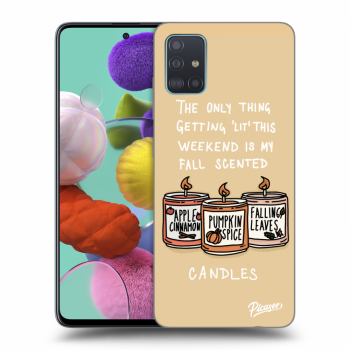 Maskica za Samsung Galaxy A51 A515F - Candles