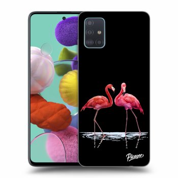 Maskica za Samsung Galaxy A51 A515F - Flamingos couple