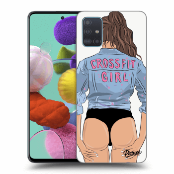 Picasee ULTIMATE CASE za Samsung Galaxy A51 A515F - Crossfit girl - nickynellow