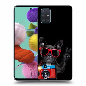 Maskica za Samsung Galaxy A51 A515F - French Bulldog