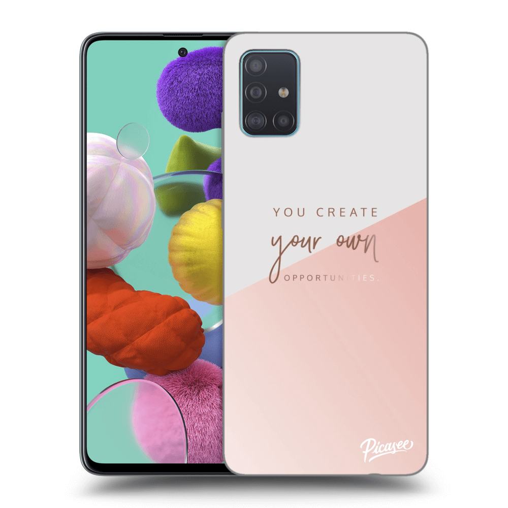 Picasee silikonska prozirna maskica za Samsung Galaxy A51 A515F - You create your own opportunities