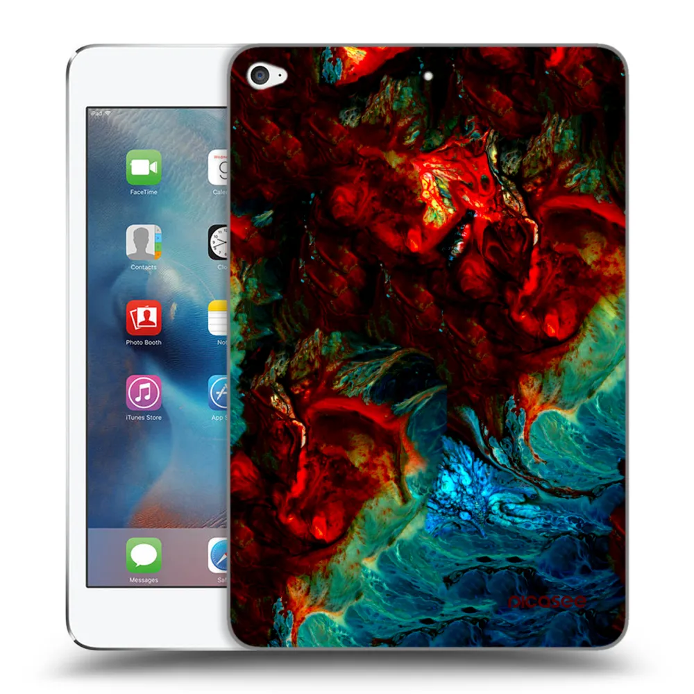 Picasee silikonska prozirna maskica za Apple iPad mini 4 - Universe
