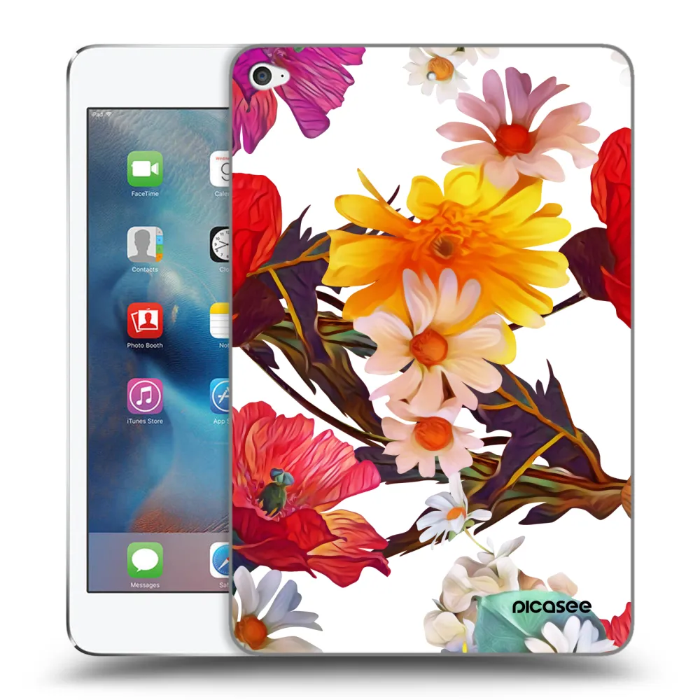 Picasee silikonska prozirna maskica za Apple iPad mini 4 - Meadow
