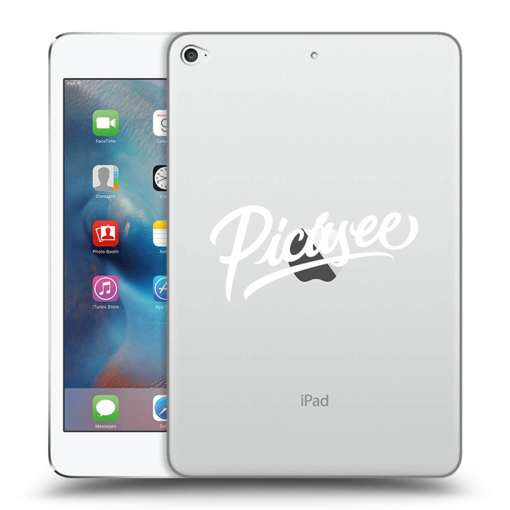 Picasee silikonska prozirna maskica za Apple iPad mini 4 - Picasee - White