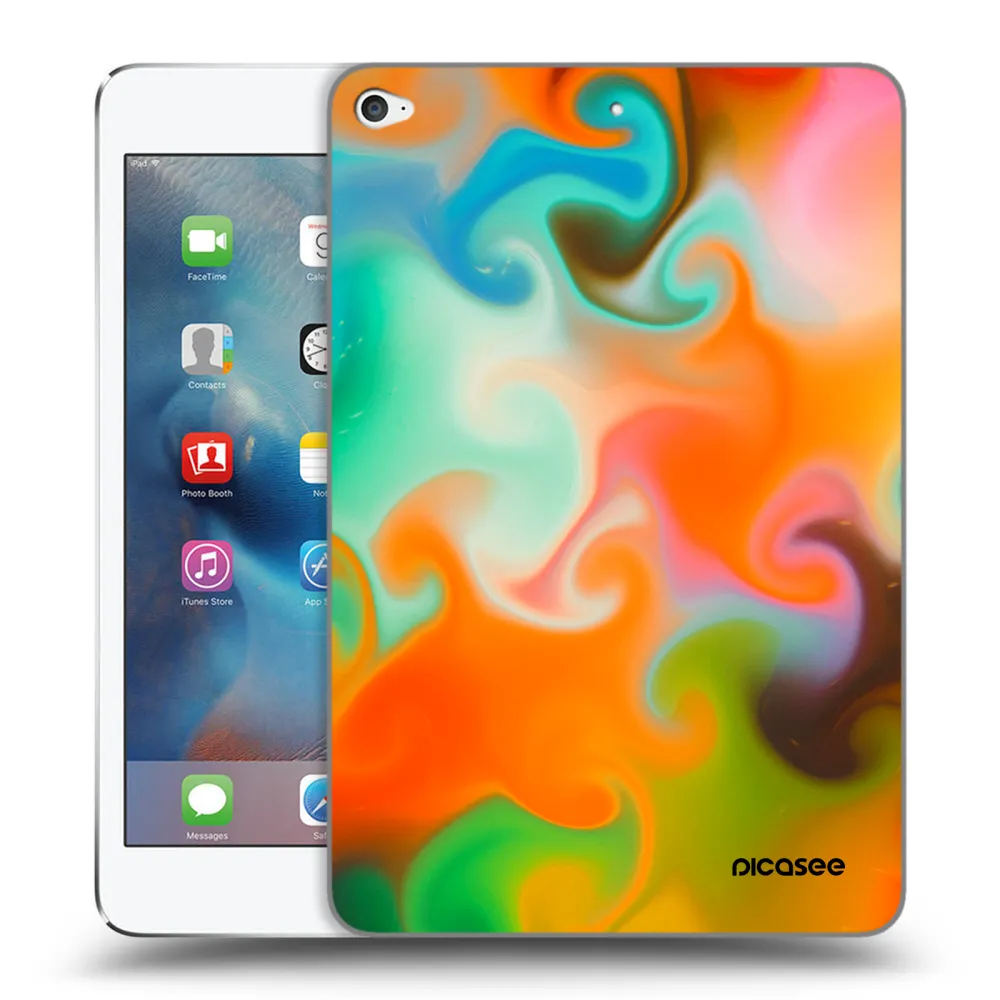 Picasee silikonska prozirna maskica za Apple iPad mini 4 - Juice
