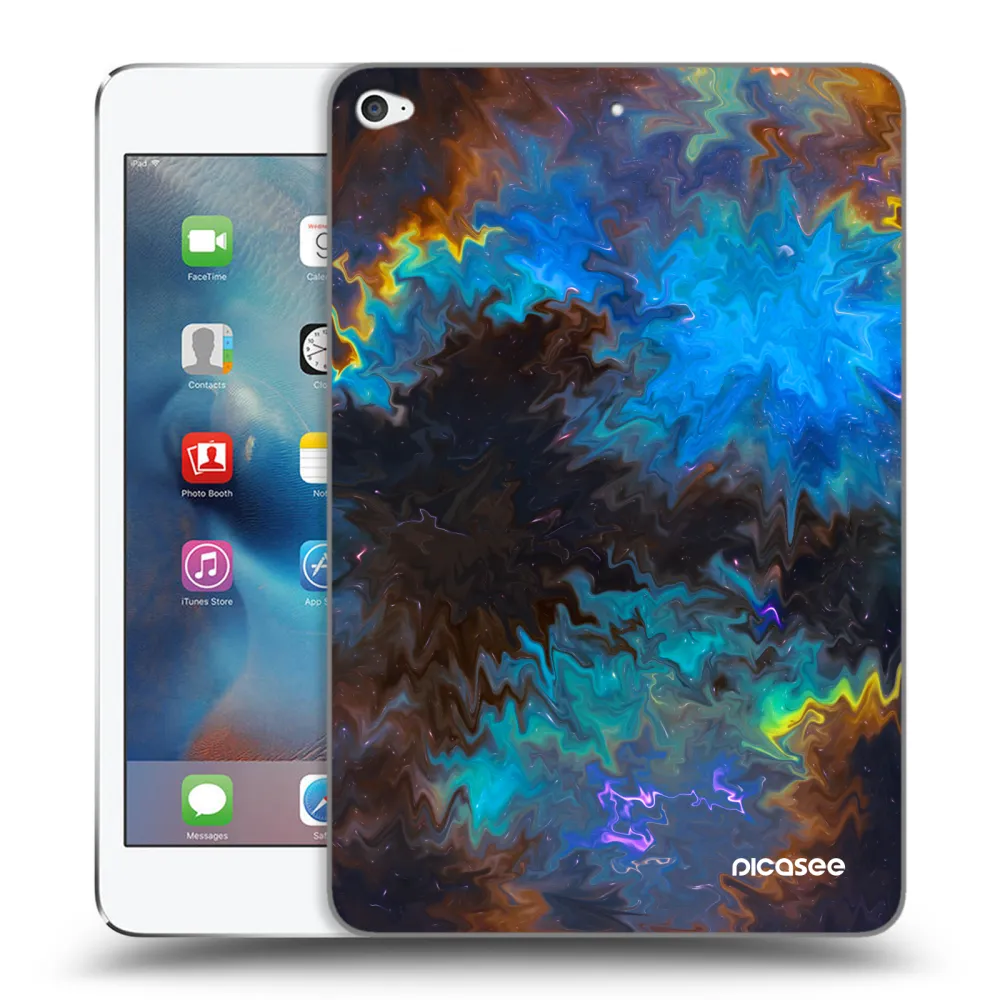 Picasee silikonska prozirna maskica za Apple iPad mini 4 - Space