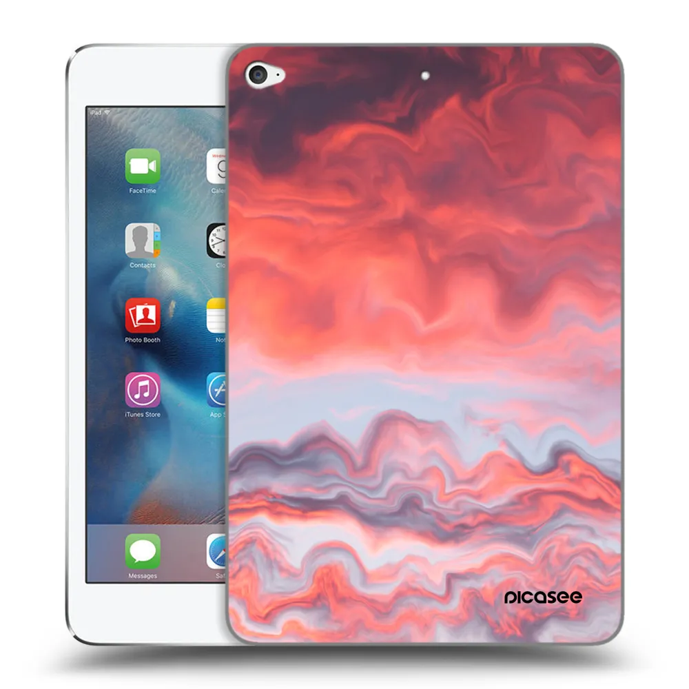 Picasee silikonska prozirna maskica za Apple iPad mini 4 - Sunset