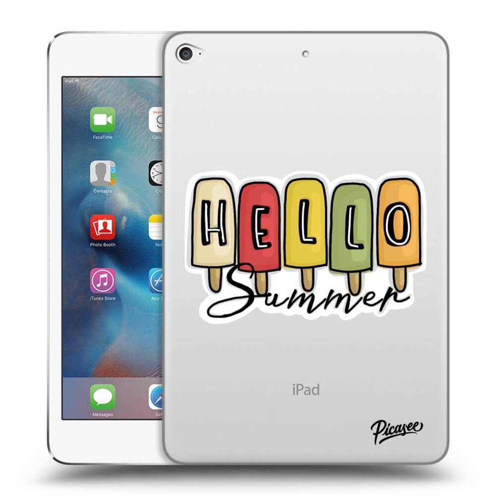 Picasee silikonska prozirna maskica za Apple iPad mini 4 - Ice Cream