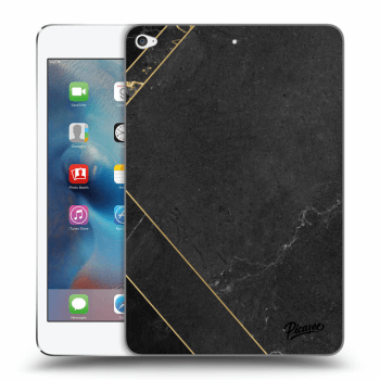 Picasee crna silikonska maskica za Apple iPad mini 4 - Black tile