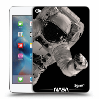 Picasee crna silikonska maskica za Apple iPad mini 4 - Astronaut Big