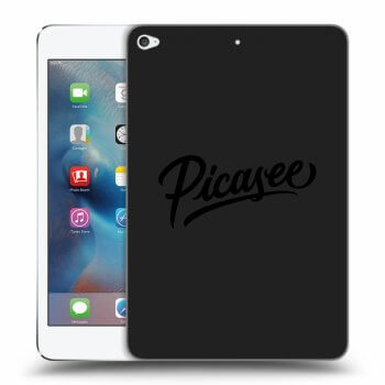 Picasee crna silikonska maskica za Apple iPad mini 4 - Picasee - old logo - black