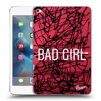 Picasee crna silikonska maskica za Apple iPad mini 4 - Bad girl